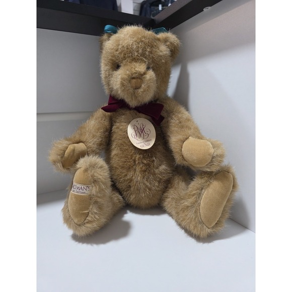 Altman's Limited Edition Gund Teddy Bear Plush 1987 Vintage Store Exclusive 16" - Picture 2 of 9